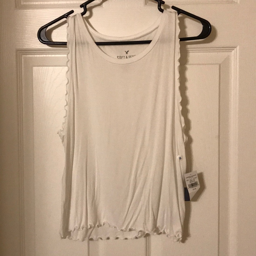 White tank top